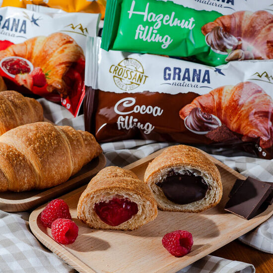 Frost Prešov - Výrobca a distribútor mrazeného pečiva - Croissanty Grana Natura